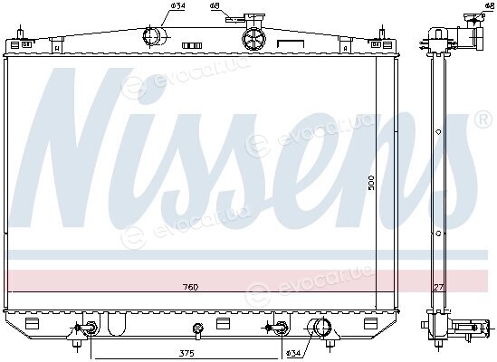 Nissens 606544