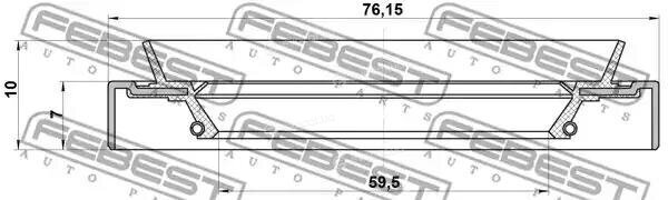 Febest 95HDS-61760710X