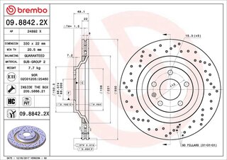 Brembo 09.8842.2X
