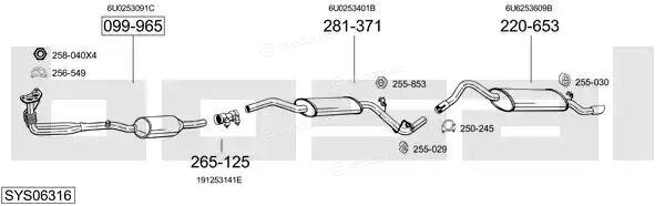 Bosal SYS06316