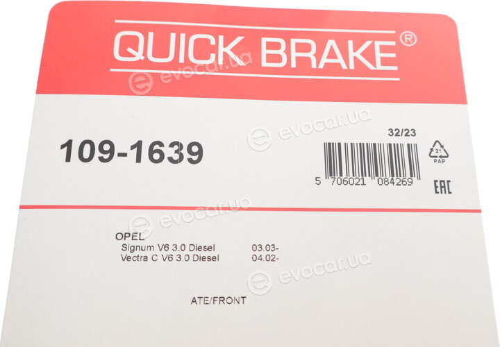 Kawe / Quick Brake 109-1639