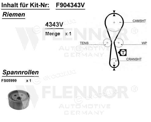 Flennor F904343V