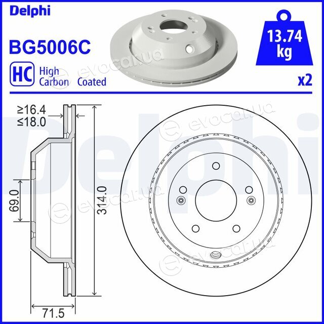 Delphi BG5006C
