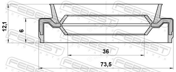 Febest 95EAW-38730613X