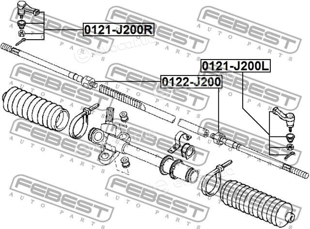 Febest 0121-J200R