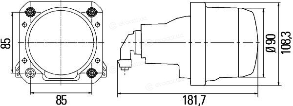 Hella 1BL 009 999-001