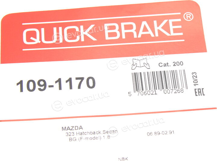 Kawe / Quick Brake 109-1170