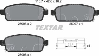 Textar 2509606