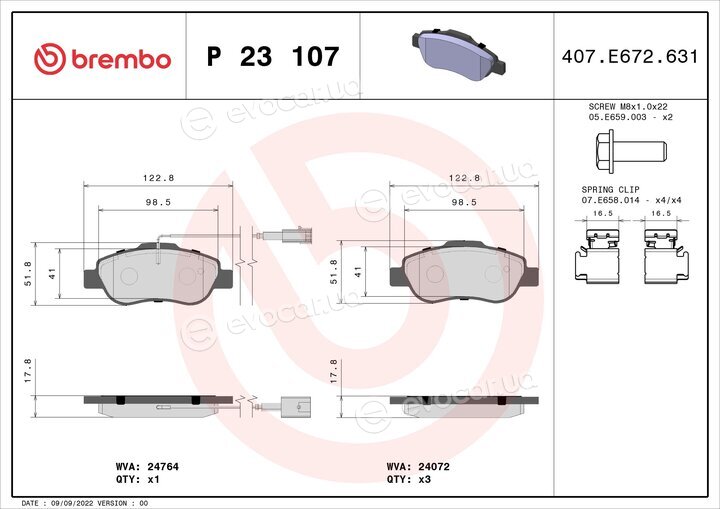 Brembo P 23 107