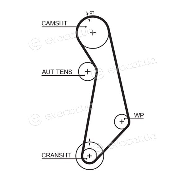 Gates K015489XS