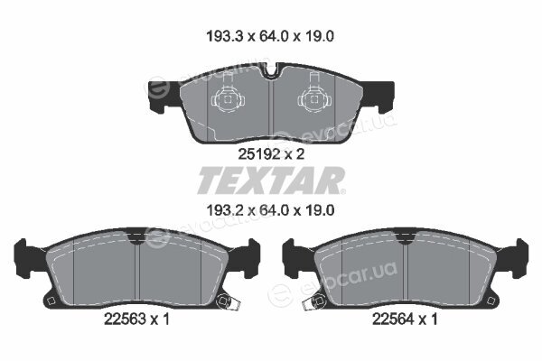 Textar 2519209