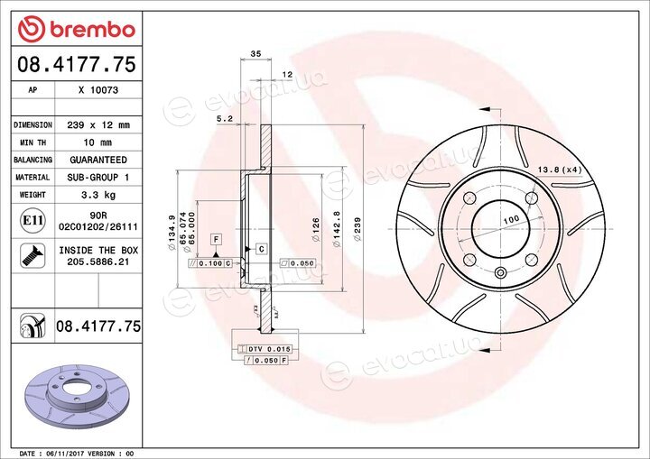 Brembo 08.4177.75