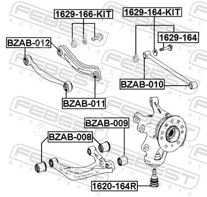 Febest 1629-166-KIT