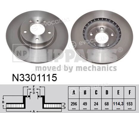 Nipparts N3301115