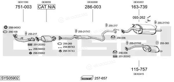 Bosal SYS05902