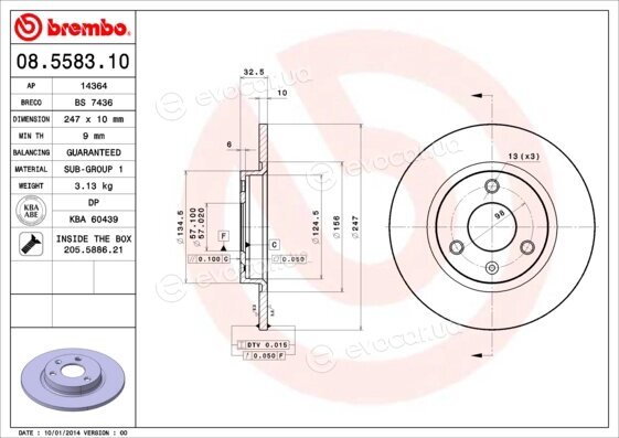 Brembo 08.5583.10