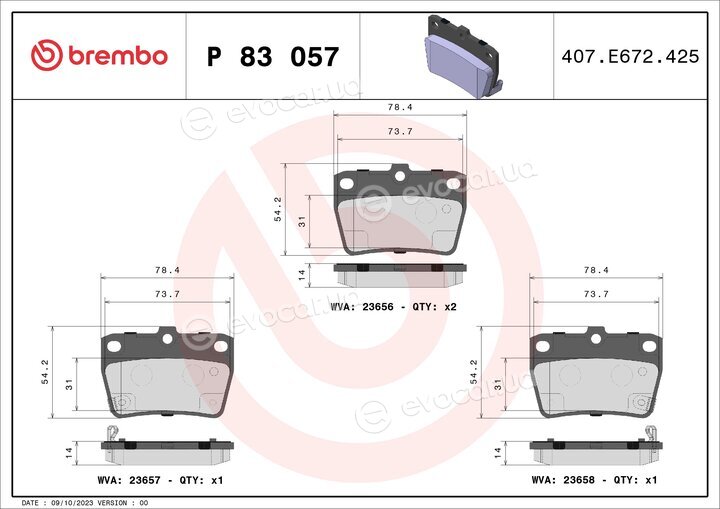 Brembo P 83 057