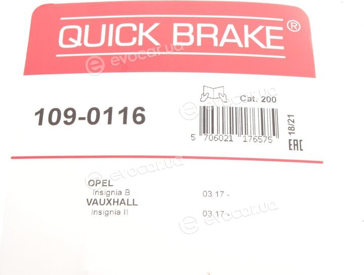 Kawe / Quick Brake 109-0116