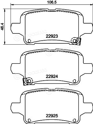 Hella Pagid 8DB 355 037-721