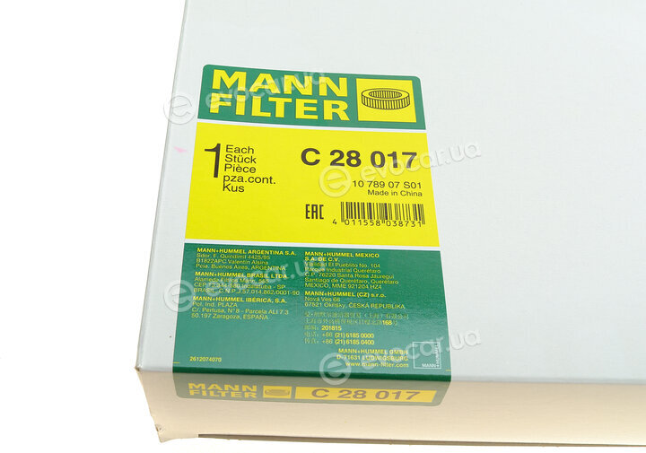Mann C 28 017