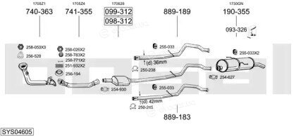 Bosal SYS04605