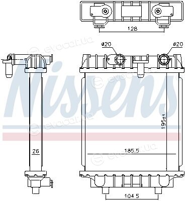 Nissens 606644