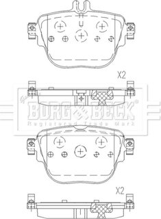 Borg & Beck BBP2673