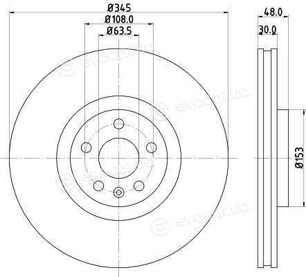 Hella Pagid 8DD 355 126-371