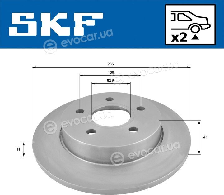SKF VKBD 90417 S2