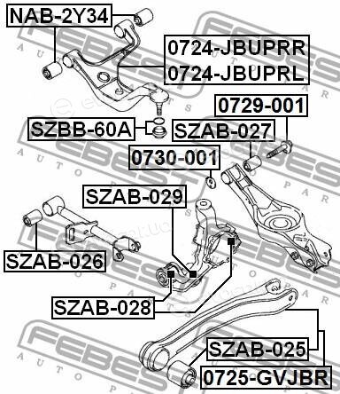 Febest 0725-GVJBR