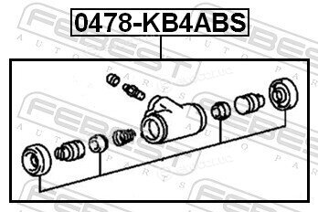 Febest 0478-KB4ABS