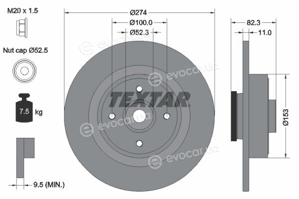 Textar 92141403
