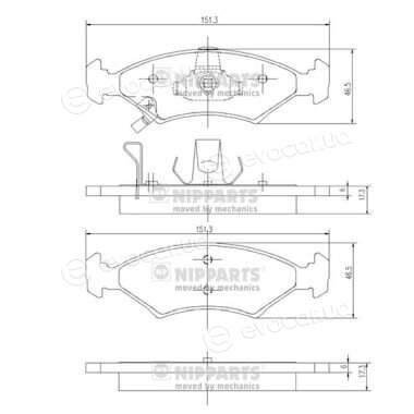 Nipparts J3600301