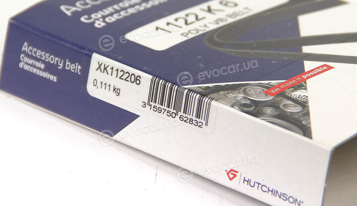 Hutchinson 1122 K 6