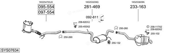 Bosal SYS07634