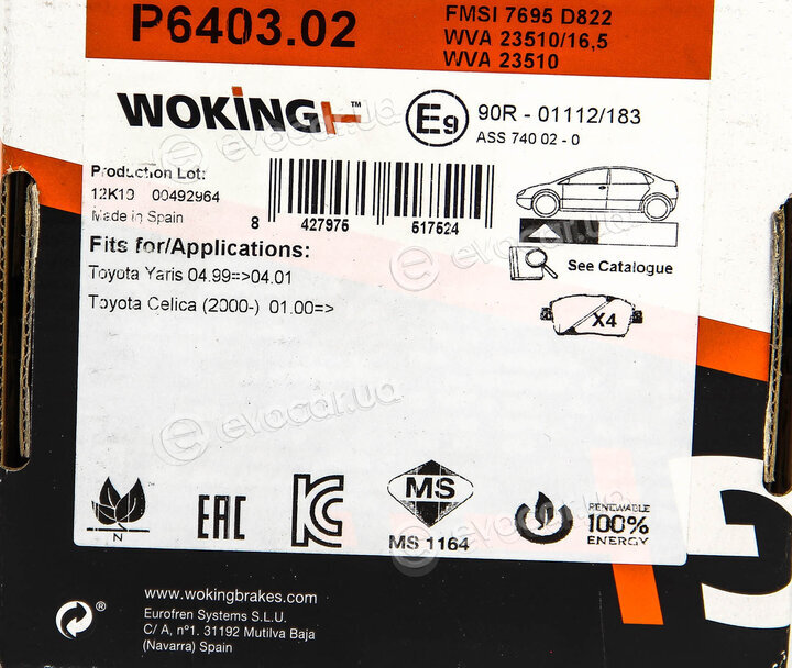 Woking P6403.02