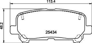 Hella Pagid 8DB 355 020-601