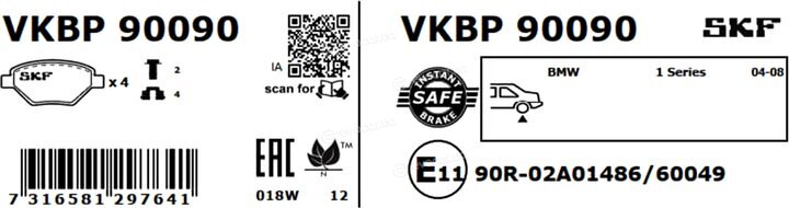 SKF VKBP 90090
