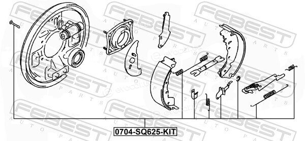 Febest 0704-JB625-KIT