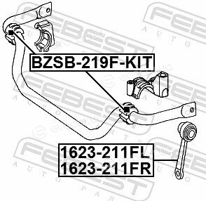 Febest BZSB-219F-KIT