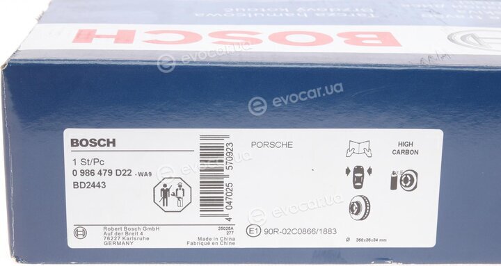 Bosch 0 986 479 D22