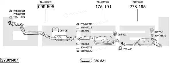 Bosal SYS03407