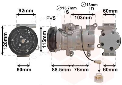 Van Wezel 2700K251