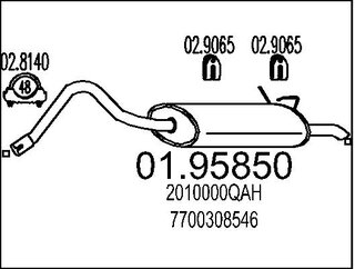 MTS 01.95850