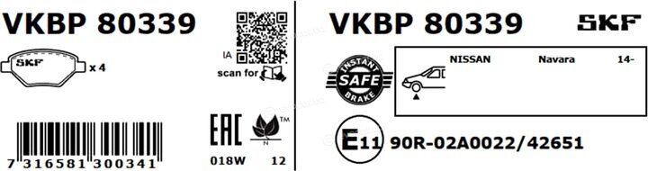 SKF VKBP 80339