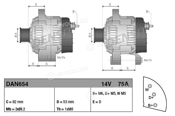 Denso DAN654