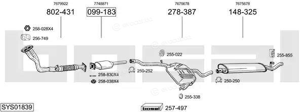 Bosal SYS01839