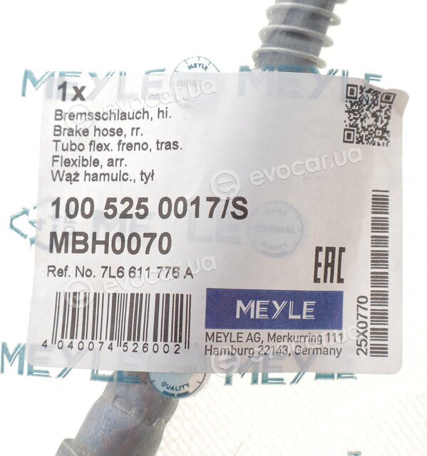 Meyle 100 525 0017/S