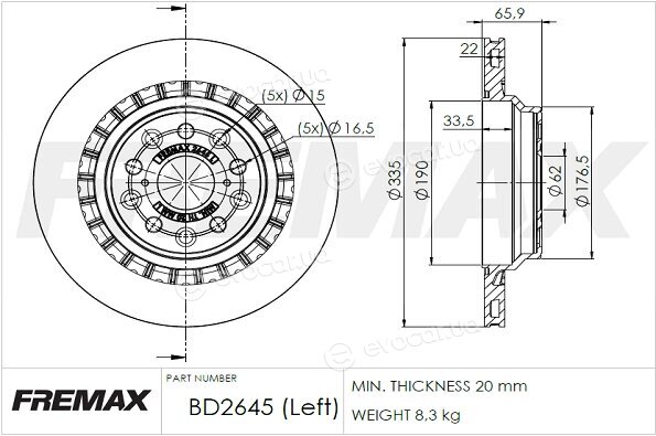 Fremax BD-2645