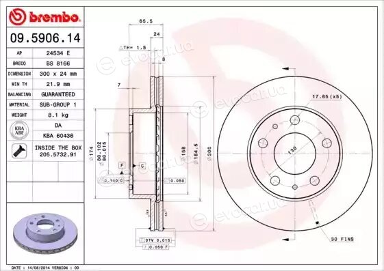 Brembo 09.5906.14